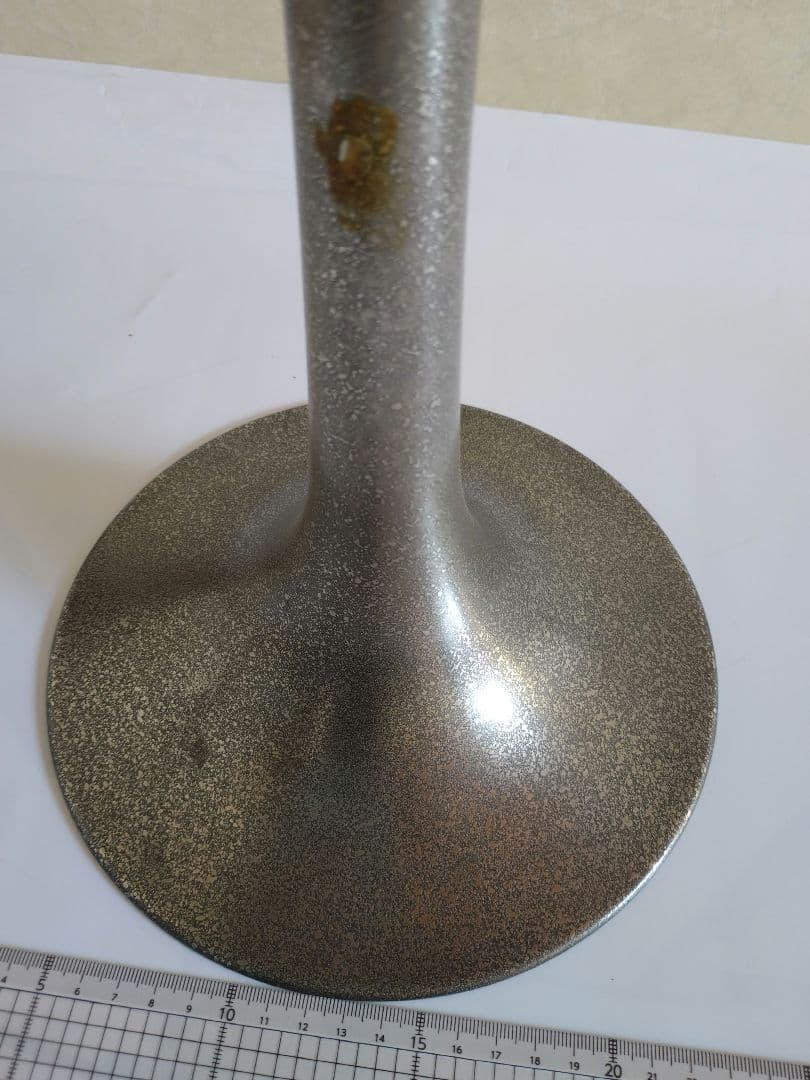 6 金属製　花器　花入　花展　モダン　スタイリッシュ　池坊　立花　シルバー