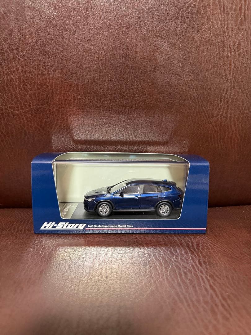新品 Hi-Story 1/43 スバル レイバック サファイアブルー・パール