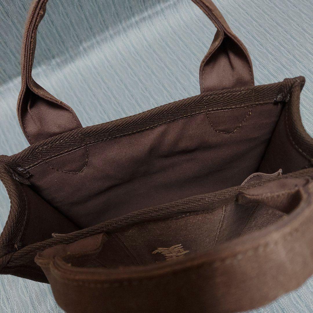 柿渋染め酒袋のトートバック(小)