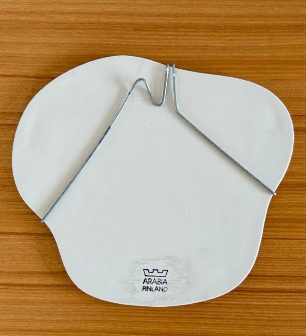 ARABIA アラビア ヘルヤ \"Valkovuokot\" 陶板画