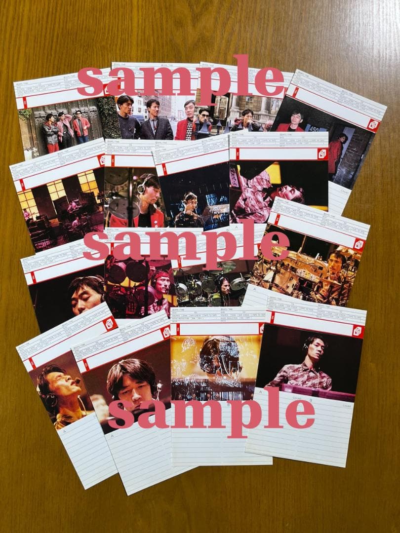 YMO FUJIカセットインデックスキット　31枚セット【非売品】【希少品】