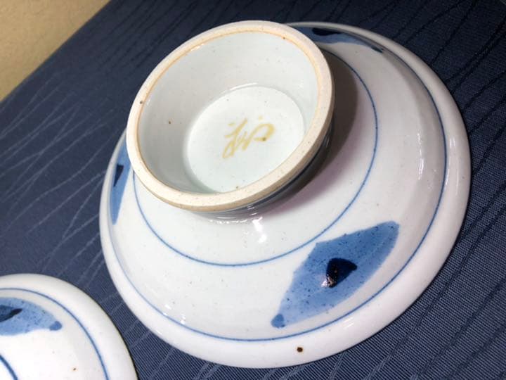 澤田痴陶人　高台皿　5寸皿　2枚