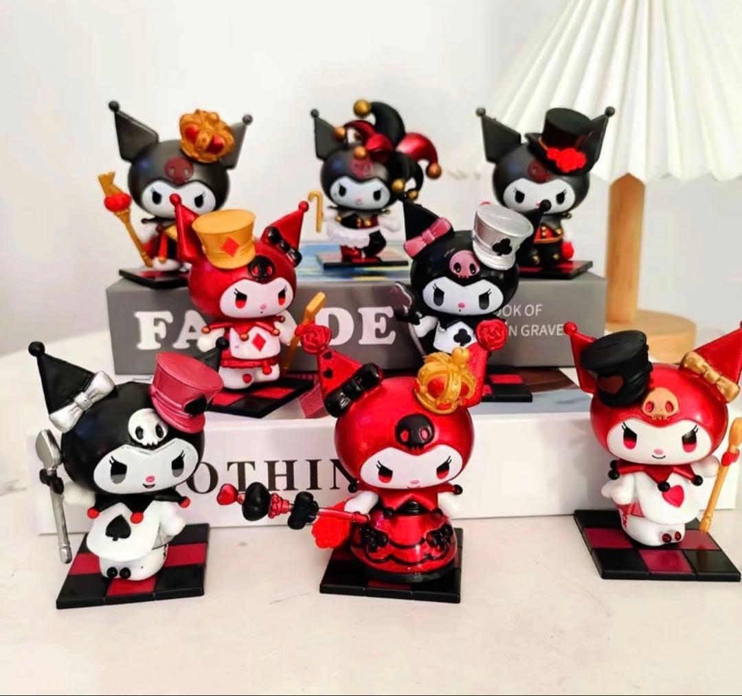 クロミ ポーカー王国 キング フィギュア 全8種類セット