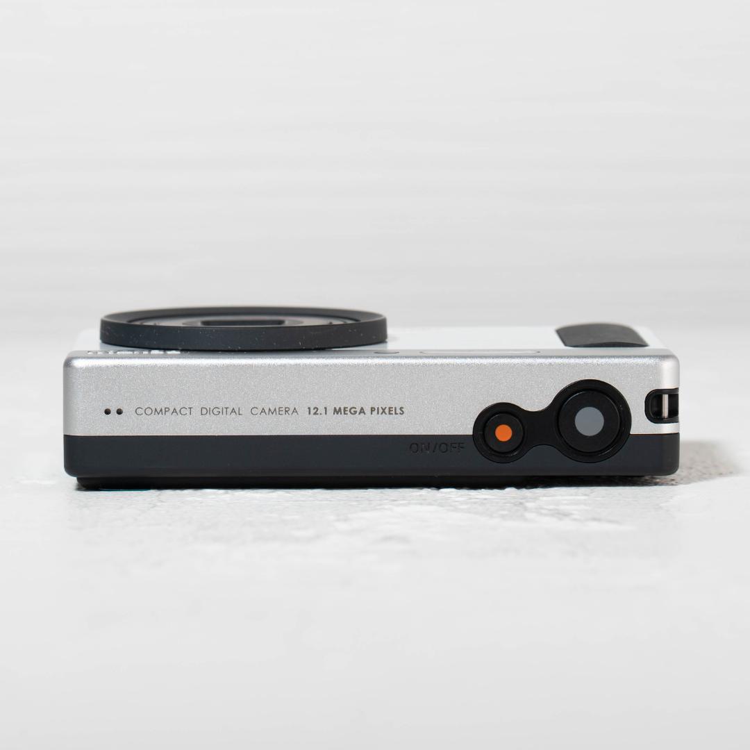 【可愛いすぎるコンデジ】PENTAX optio H90 ホワイト×シルバー