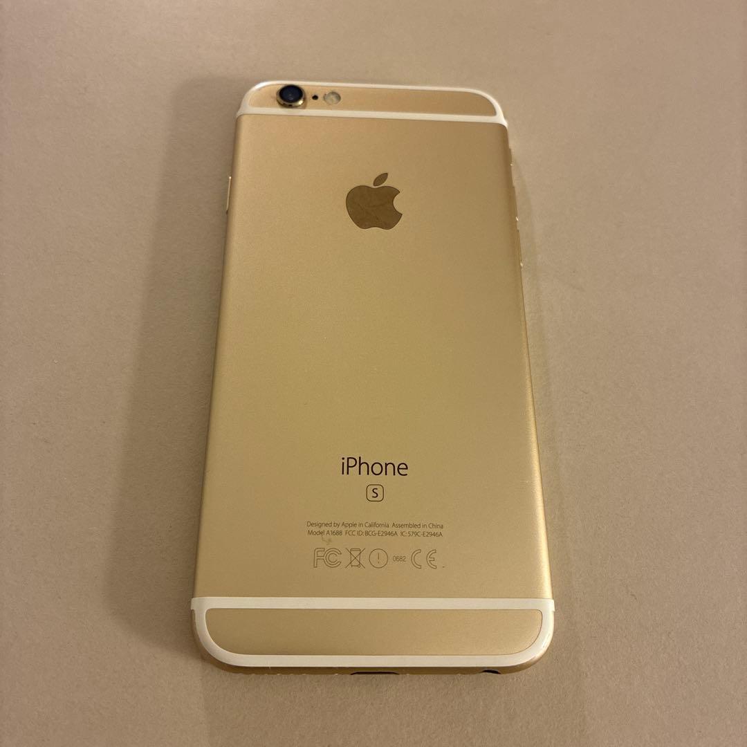 Apple iPhone6s ゴールド