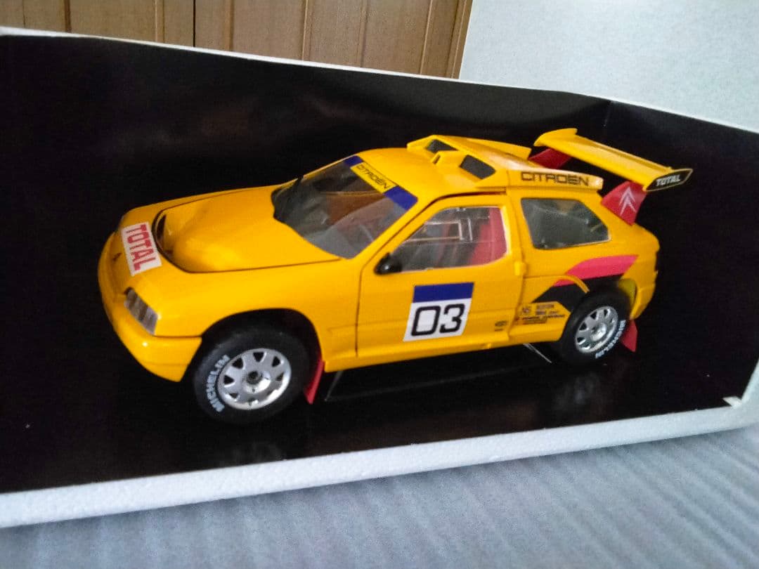 CITROEN　イエロー　Rallye　Raid　箱あり