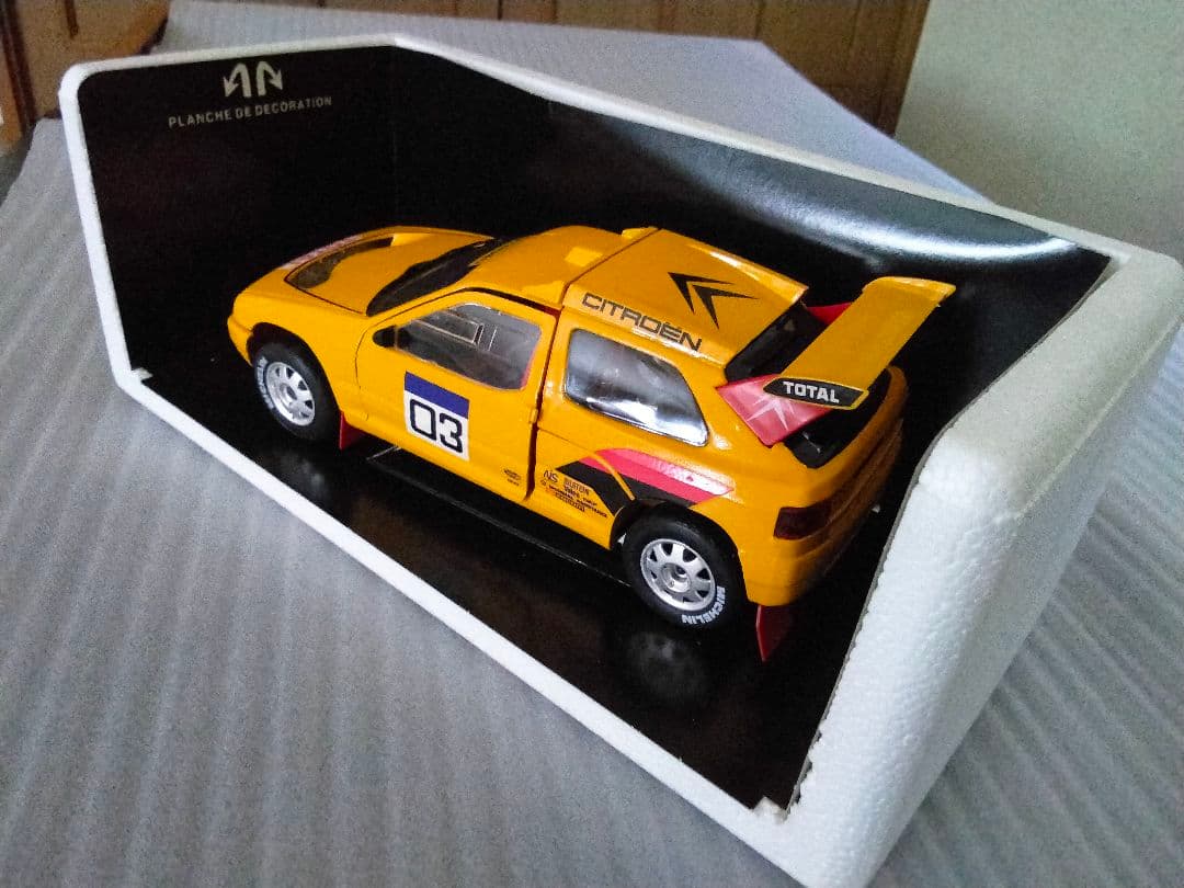 CITROEN　イエロー　Rallye　Raid　箱あり