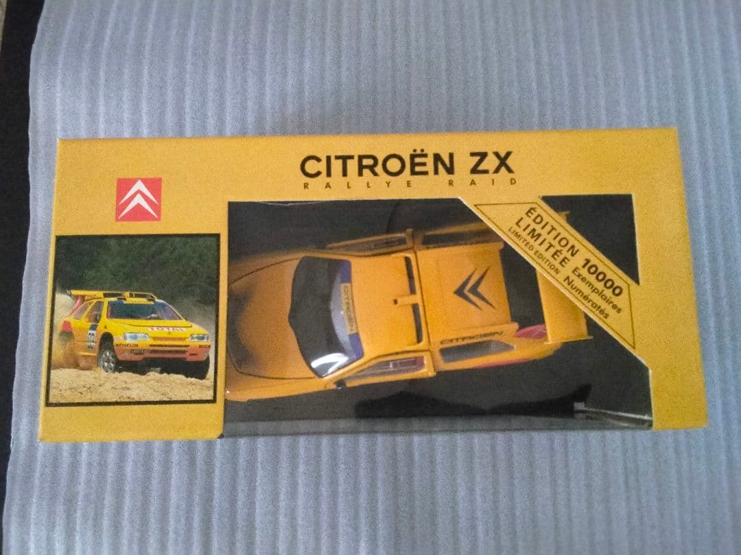 CITROEN　イエロー　Rallye　Raid　箱あり