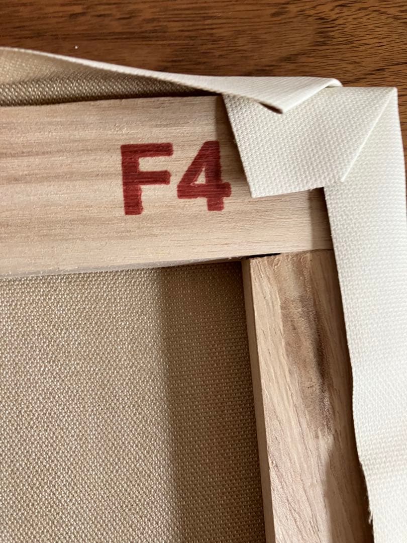 絵画　油絵　F4号　キャンバス　坂のある街①