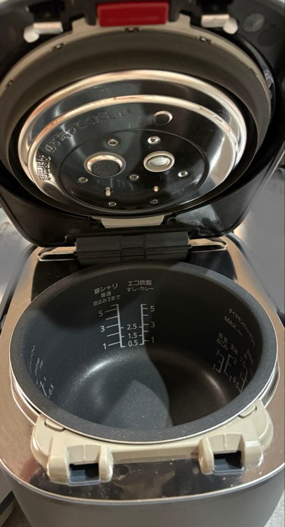 Panasonic SR-MPB100グレー 炊飯器　5.5合