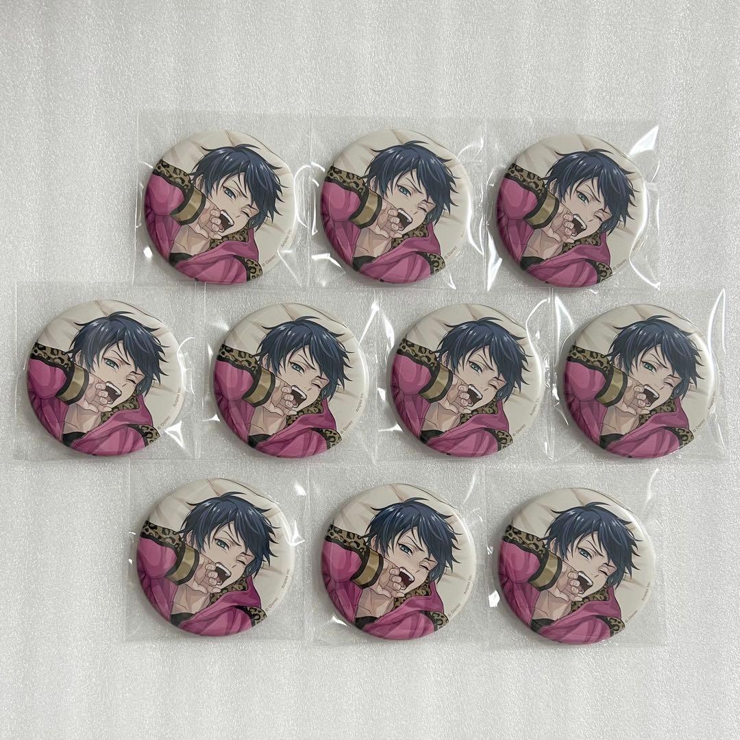 ツイステ　デュース　缶バッジ　10個 くつろぎマイルーム