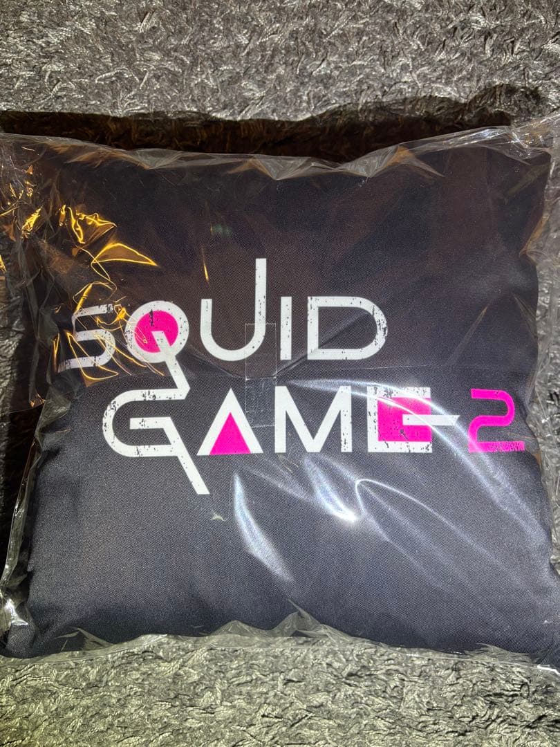 新品未開封 NETFLIX イカゲーム２ 非売品クッション Squid Game