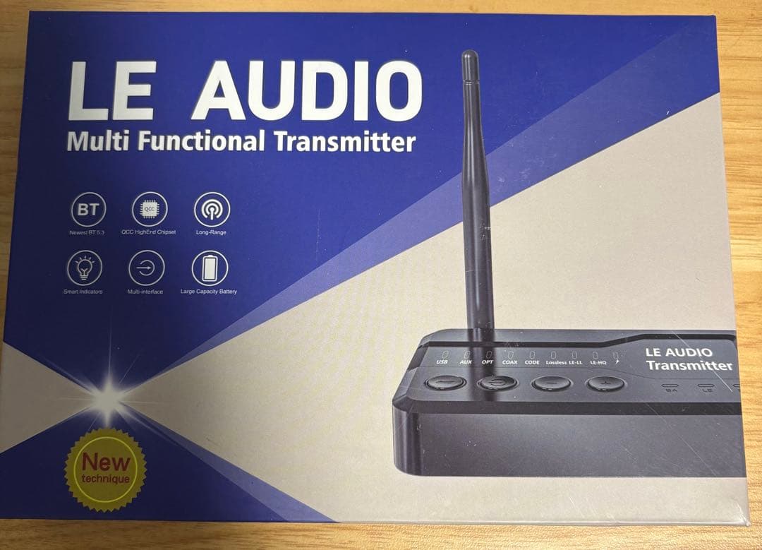 Denon PerL Pro ワイヤレスイヤフォンeppfunトランスミッター