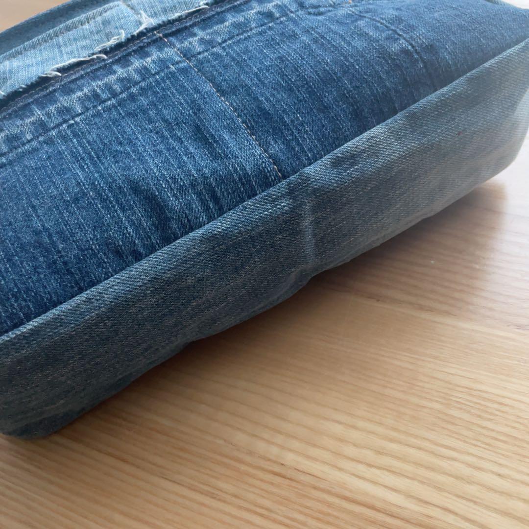 デニム リメイク ハンドバッグ