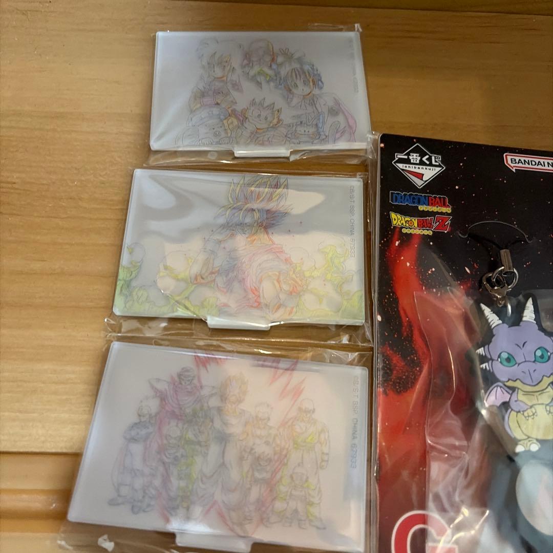 一番くじ　魔人ブウ ラストワン賞フィギュア　G賞リングストラップコンプおまけ付き