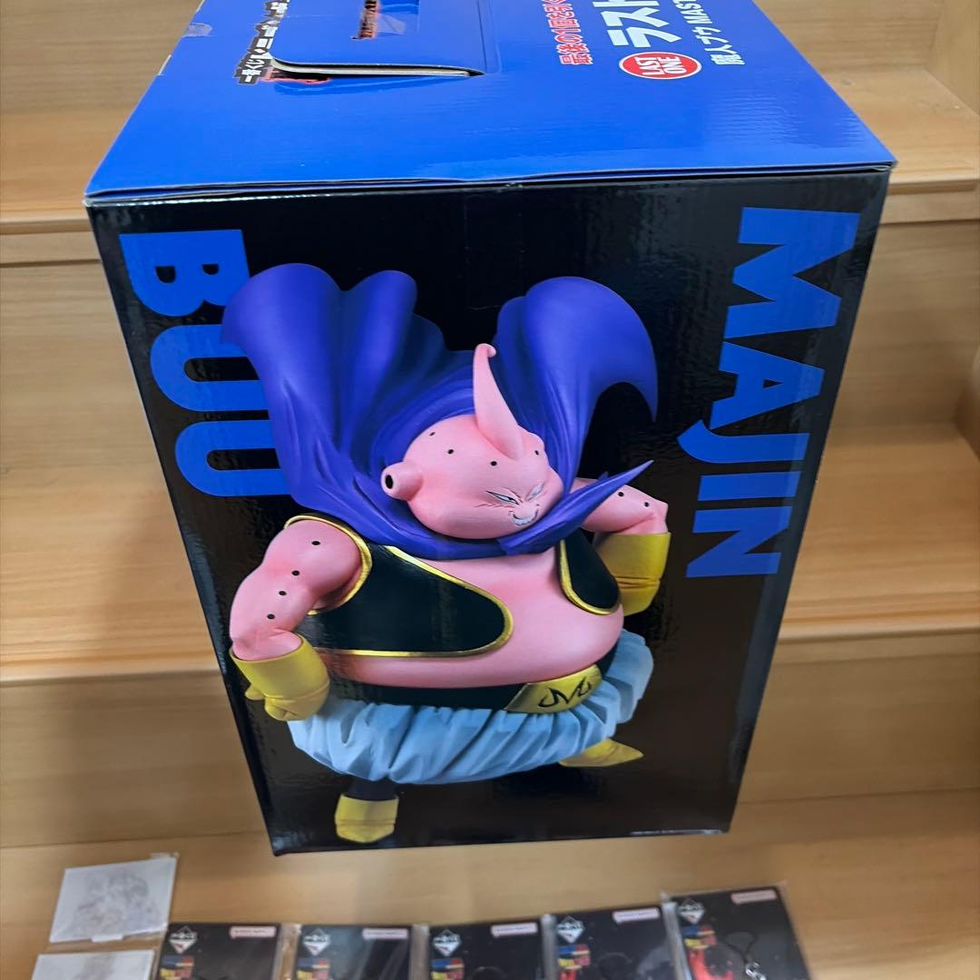 一番くじ　魔人ブウ ラストワン賞フィギュア　G賞リングストラップコンプおまけ付き