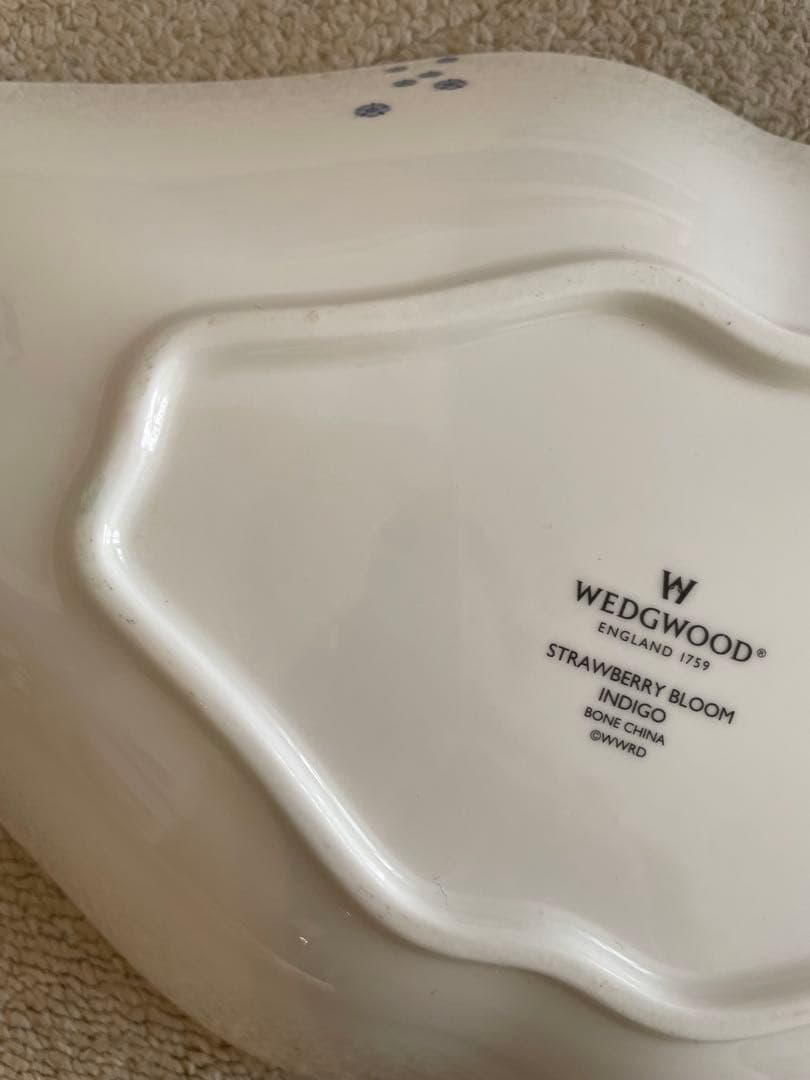  ウェッジウッド　ストロベリーブルームインディゴ 未使用