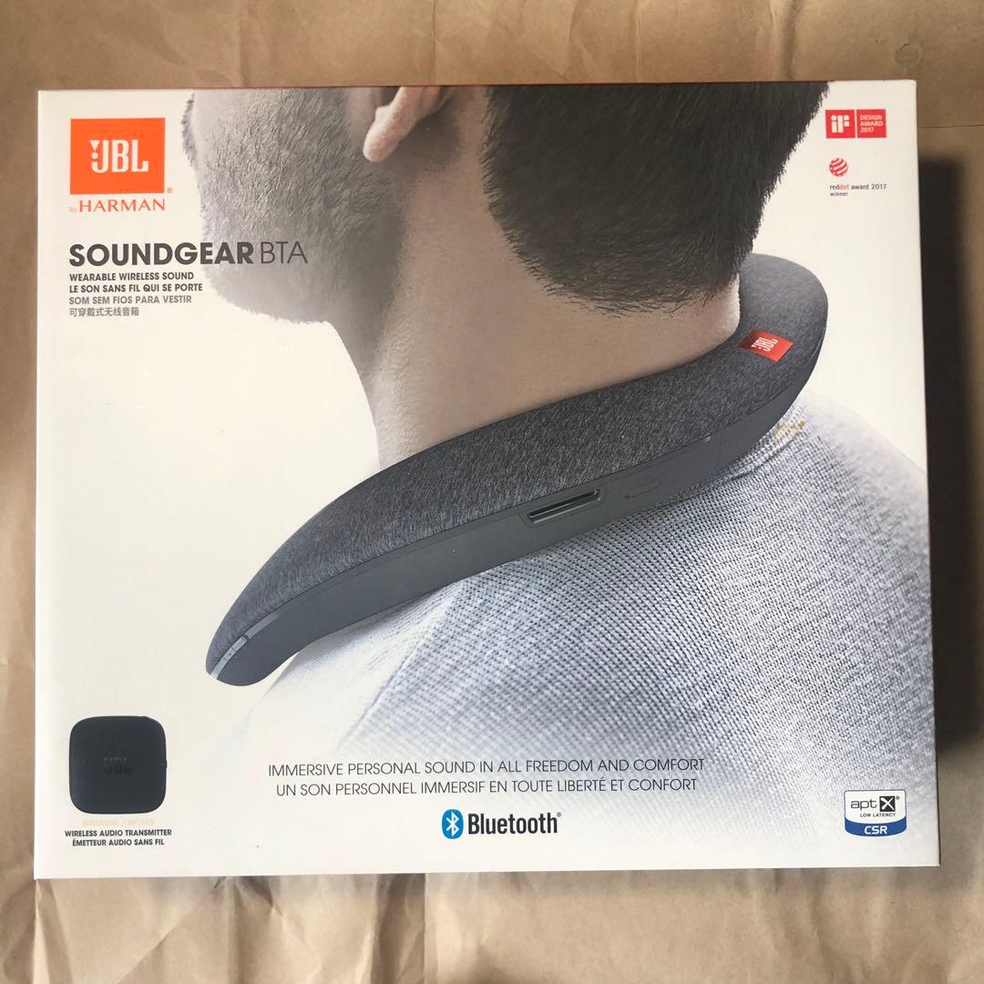 JBL ネックスピーカー グレー SOUNDGEAR BTA