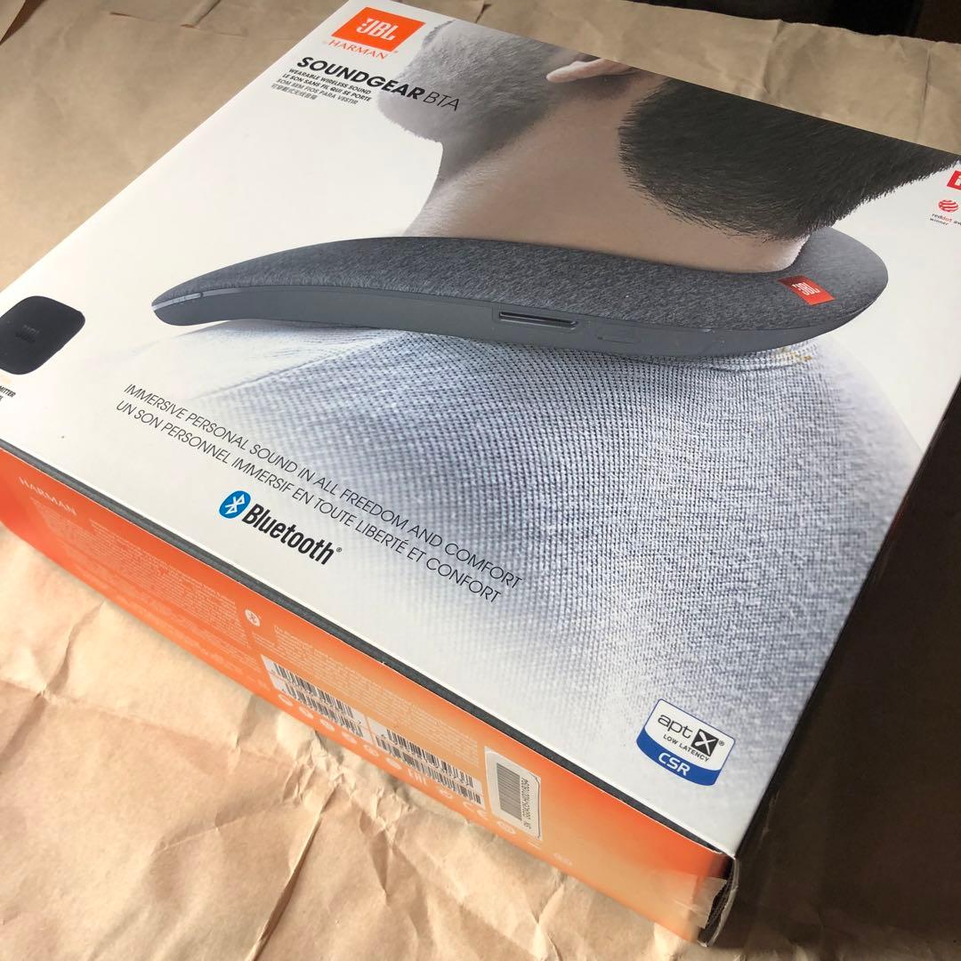 JBL ネックスピーカー グレー SOUNDGEAR BTA
