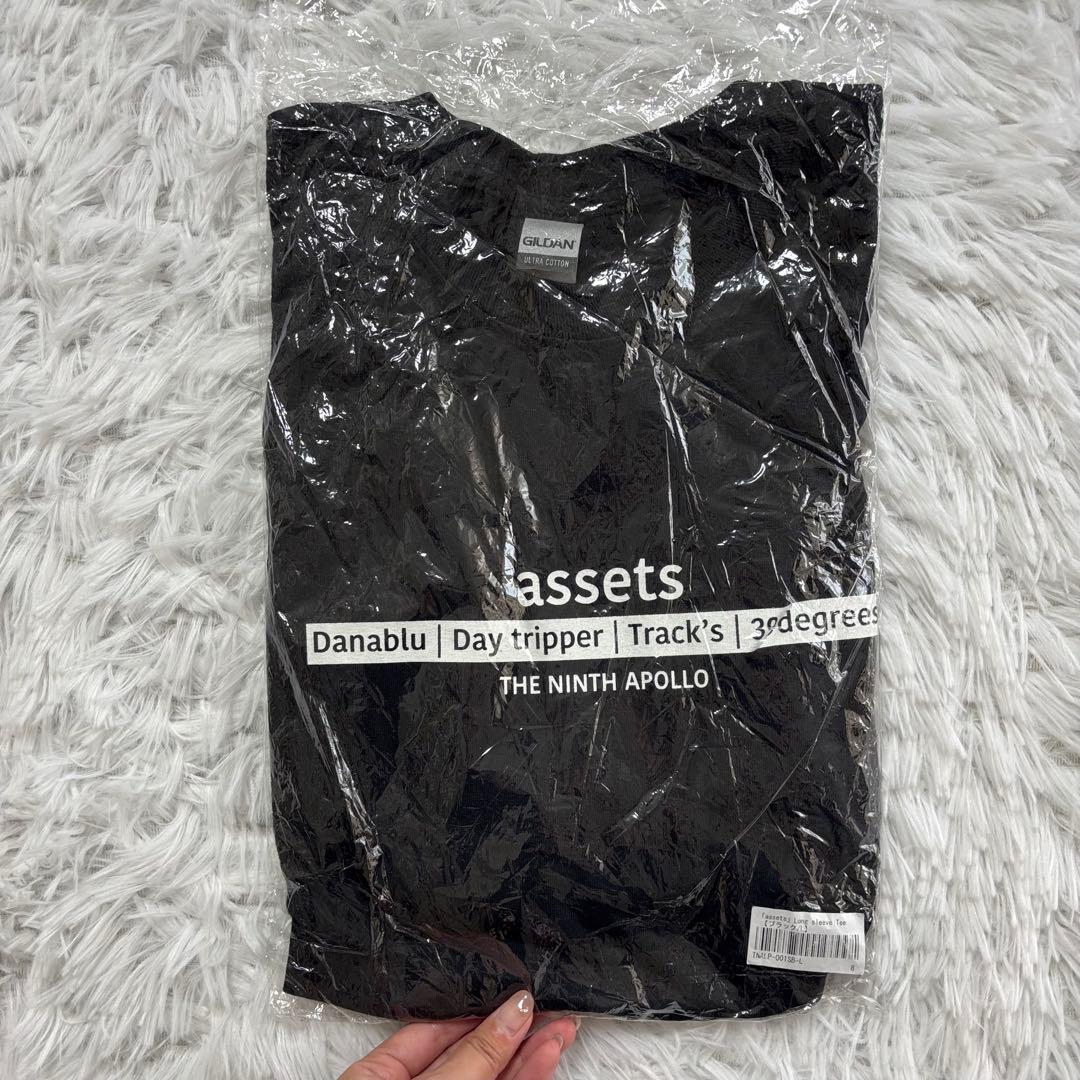 未使用品 ナインスアポロ 長袖Tシャツ L 大きめ バックプリント ユニセックス