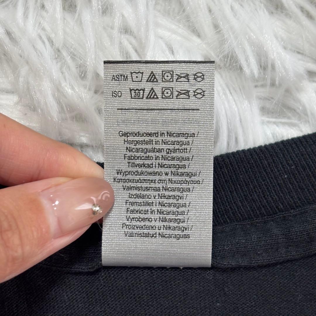 未使用品 ナインスアポロ 長袖Tシャツ L 大きめ バックプリント ユニセックス