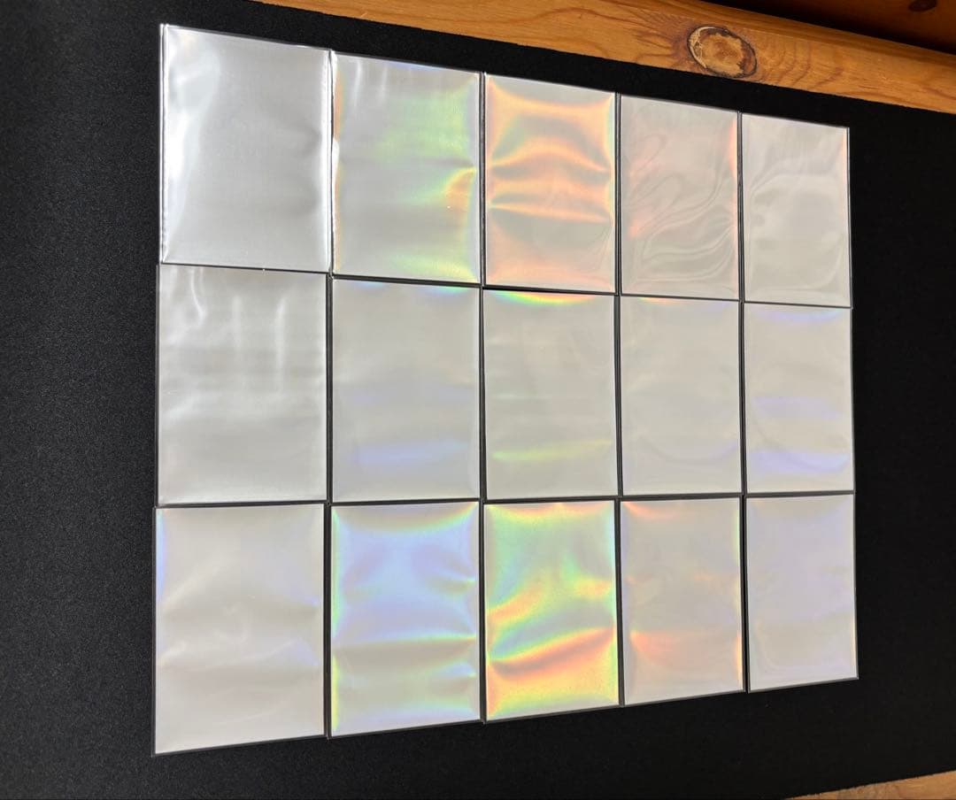 遊戯王 閃光の波動 スリーブ 初期白 15枚