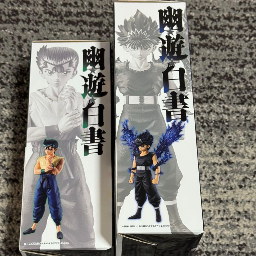 一番くじ 幽遊白書　A賞 幽助　C賞　飛影　フィギュア　F賞 SOFVICちゅ