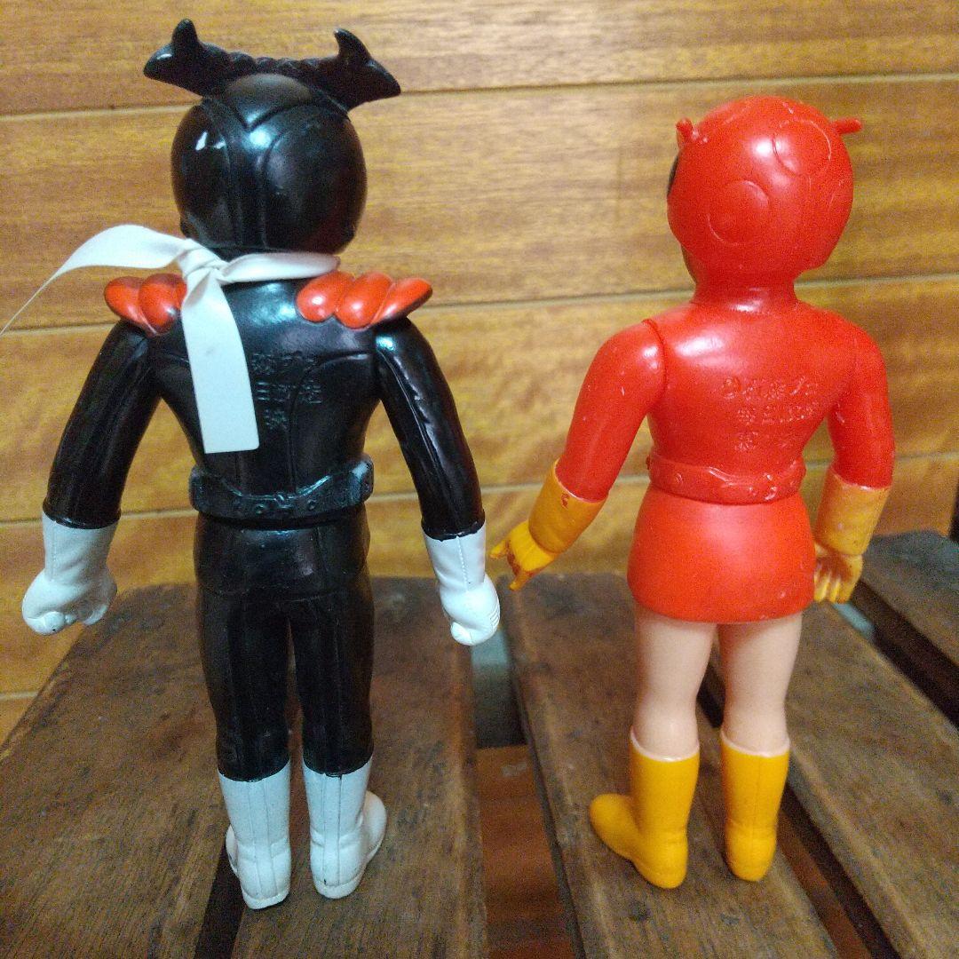 【貴重当時物】仮面ライダーストロンガー　タックル　ソフビ