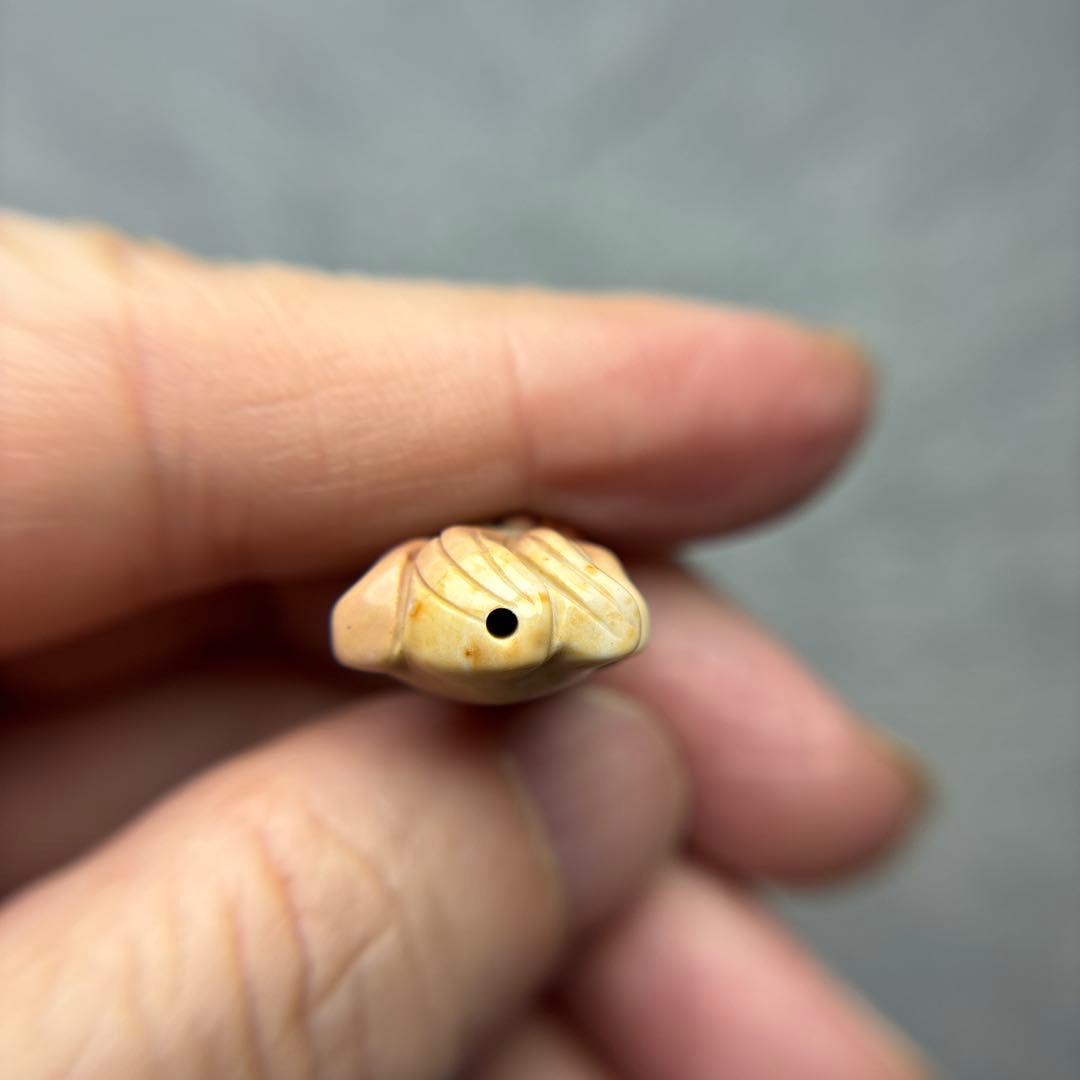 あずきちゃんアラシャン瑪瑙　金魚パーツ　2-32