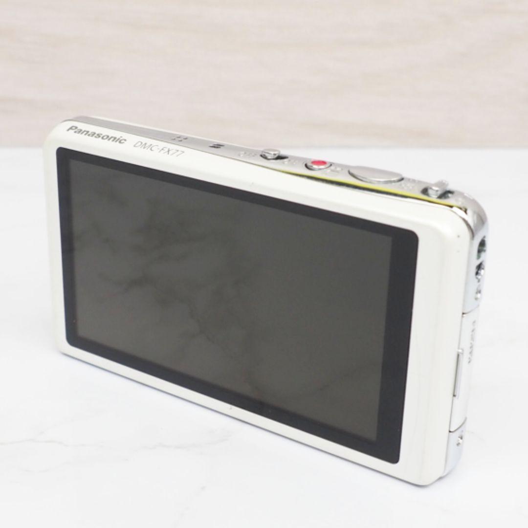 ✨️LUMIX DMC-FX77 動作確認済 コンデジ オールド リリーホワイト
