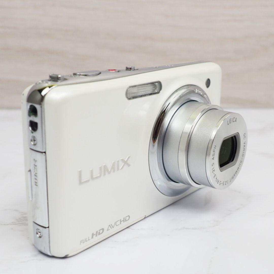 ✨️LUMIX DMC-FX77 動作確認済 コンデジ オールド リリーホワイト