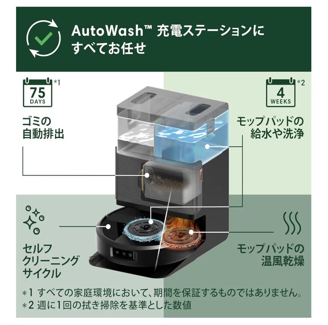 K*n様 Roomba Plus 505 Combo + AutoWash 充電
