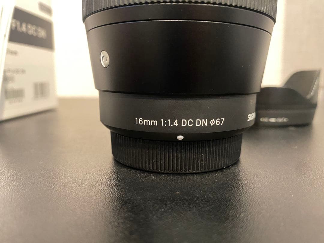 【美品】作例あり SIGMA 16mm f1.4dcdn (M4/3マウント)