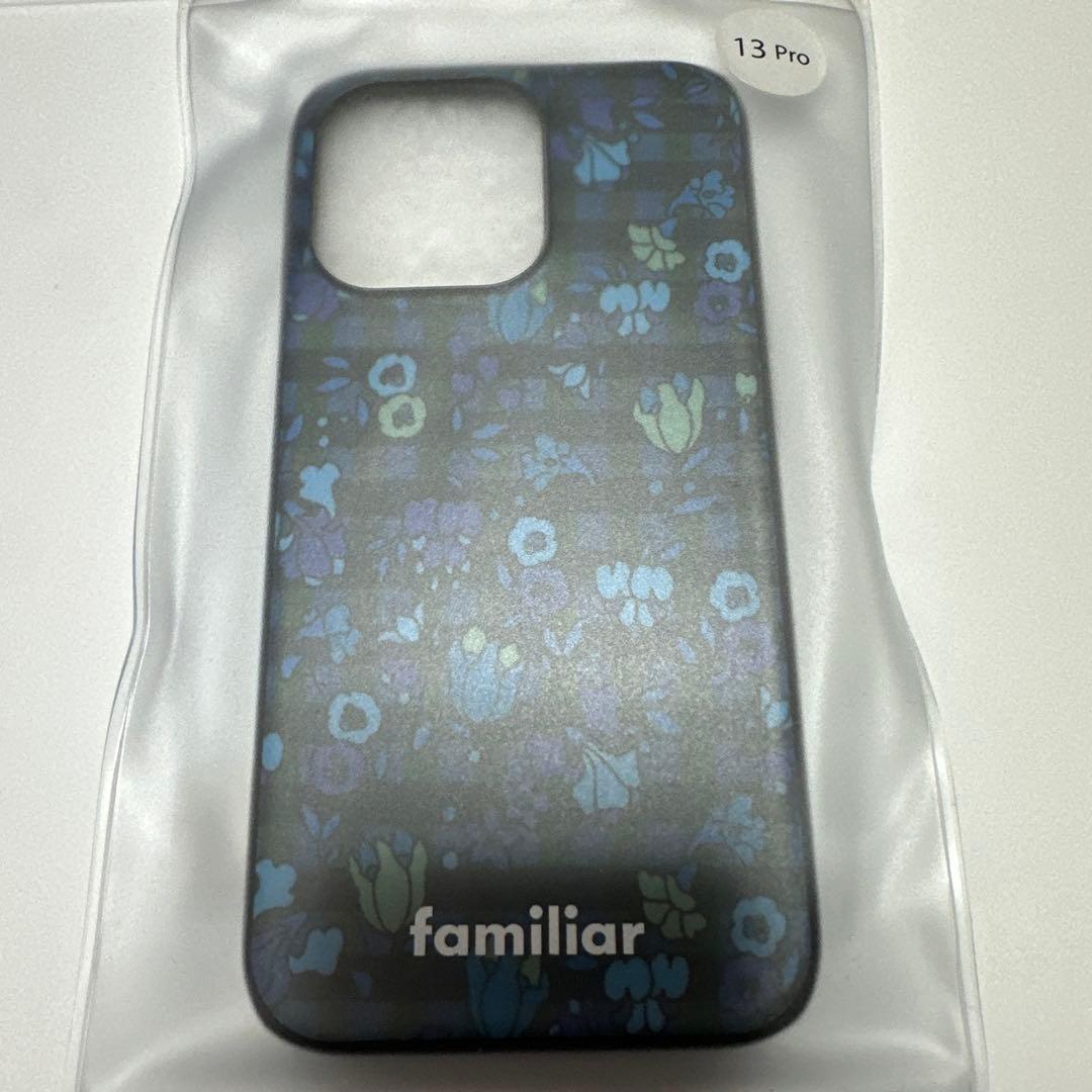 【新品】ファミリアfamiliar iPhoneケースリバティ 13Pro