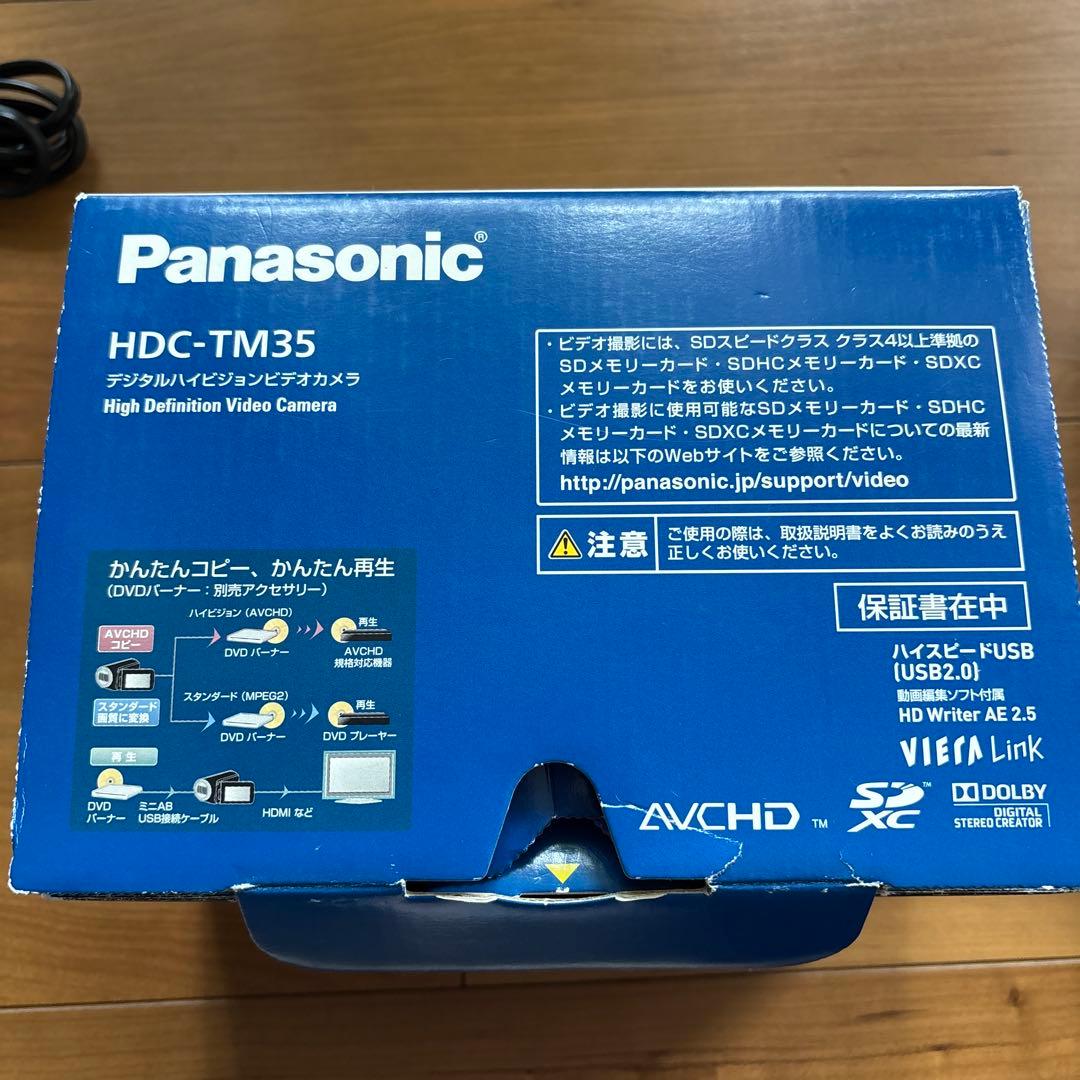 Panasonic HDC-TM35 32GB ビデオカメラ