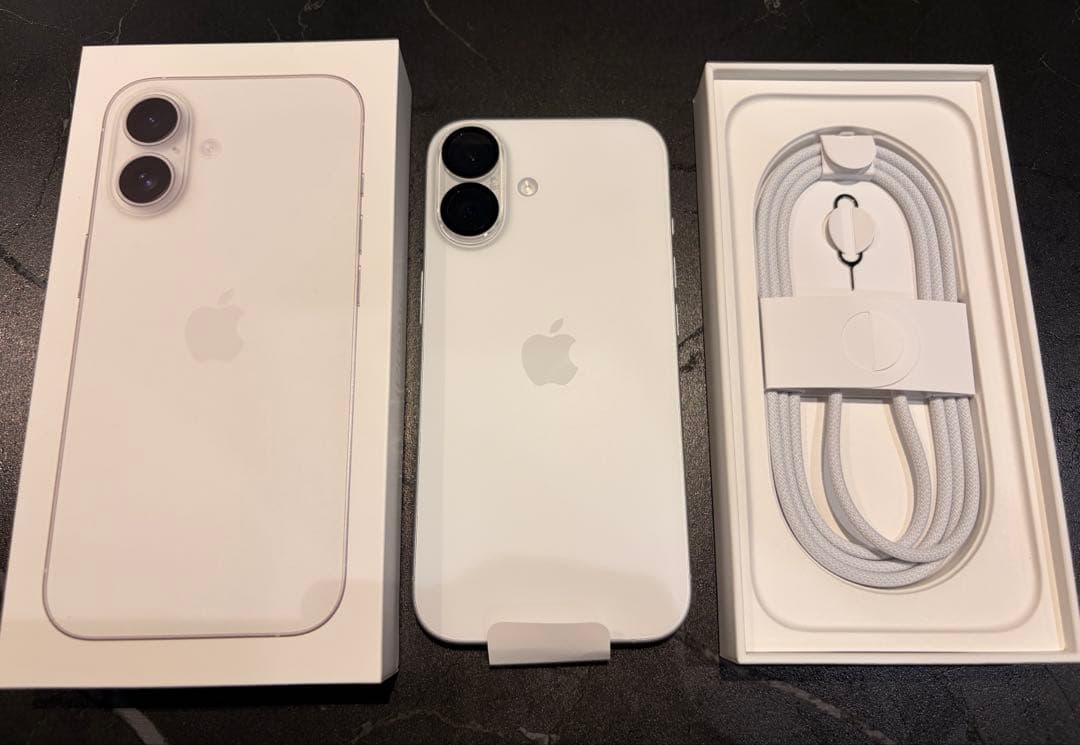 【shirleydongzw】iPhone 16 ホワイト 128GB