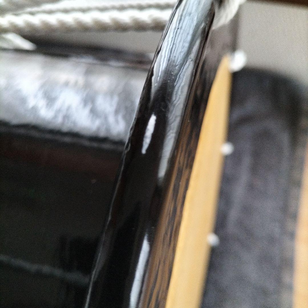 担ぎ太鼓 1.2尺　締太鼓　和太鼓 　天然皮革　ストラップ付き中古品⑦