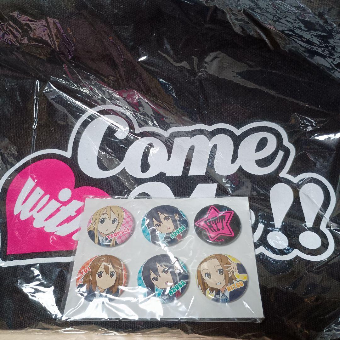 けいおん トートバッグ 缶バッチ 2011 Come with Me!