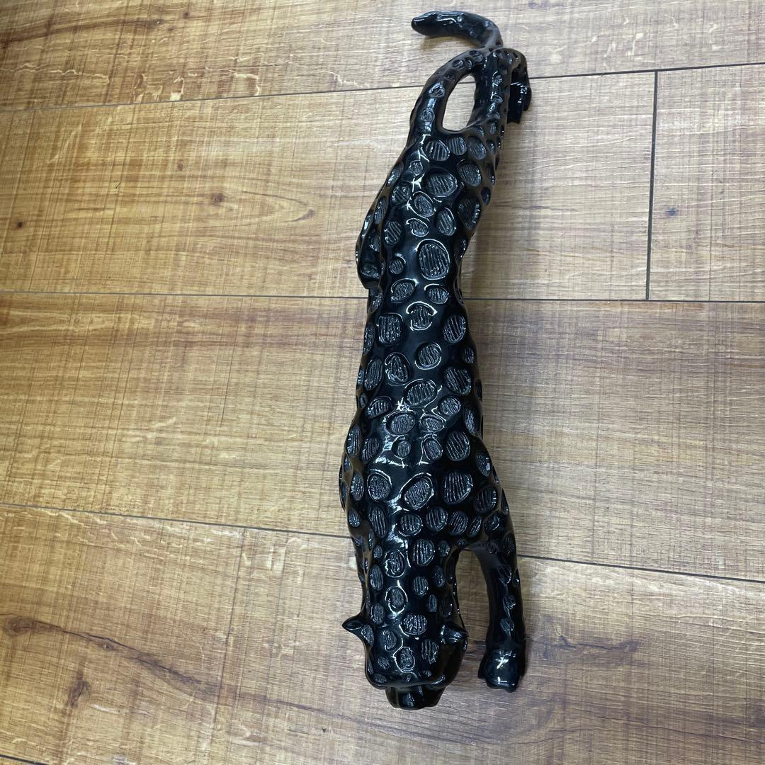 高級感抜群 ブラックパンサー オブジェ / モダンアート インテリア