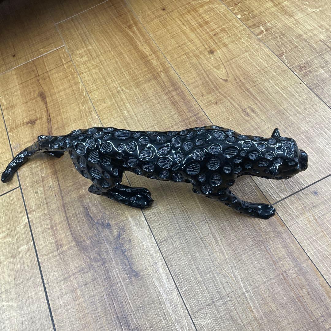 高級感抜群 ブラックパンサー オブジェ / モダンアート インテリア