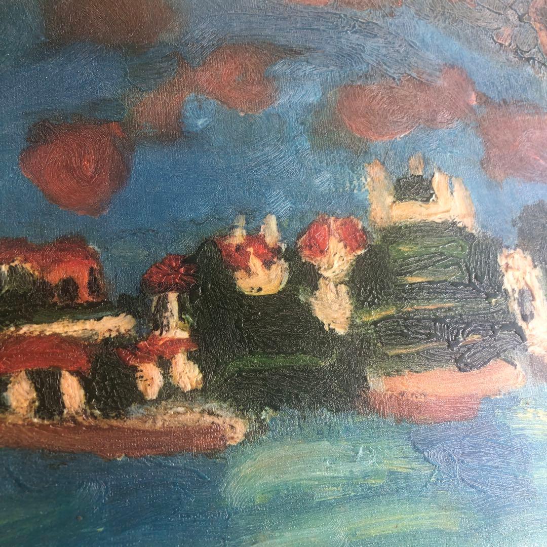 梅原龍三郎　北伊　ストレーザ風景