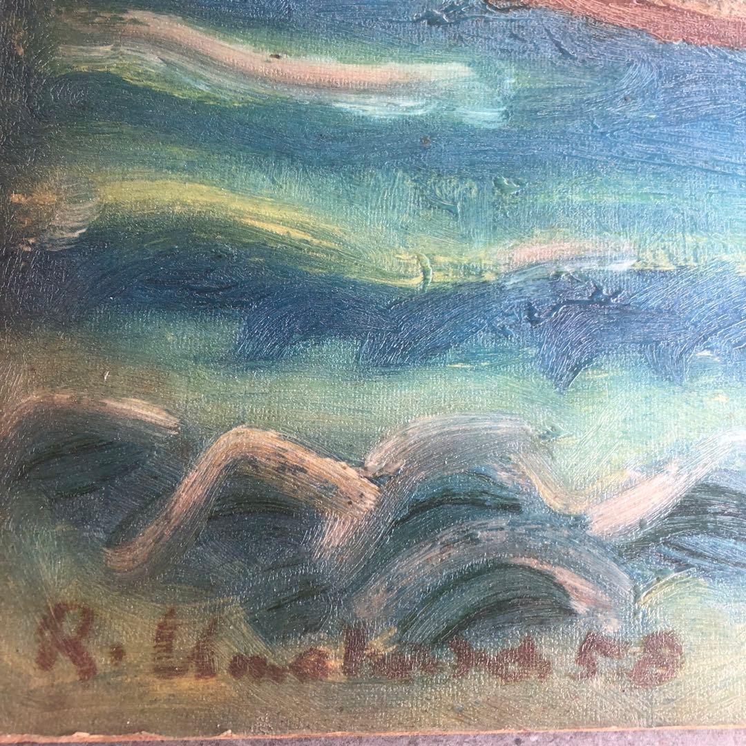 梅原龍三郎　北伊　ストレーザ風景