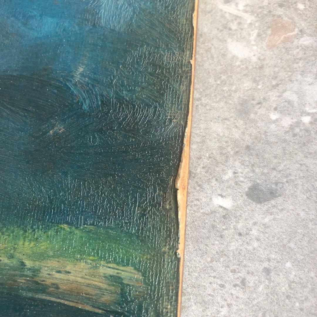 梅原龍三郎　北伊　ストレーザ風景