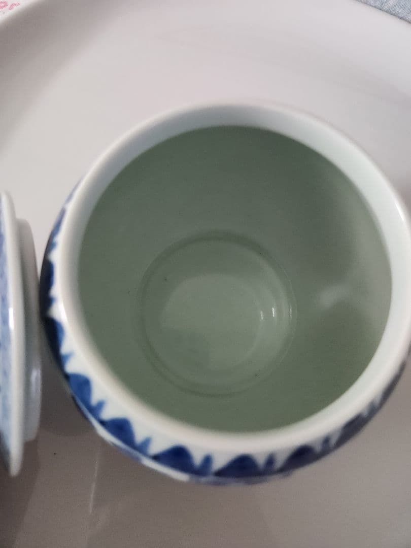 24時間セール！　美品　レア　有田焼　古伊万里　富貴長春　蓋付き壺