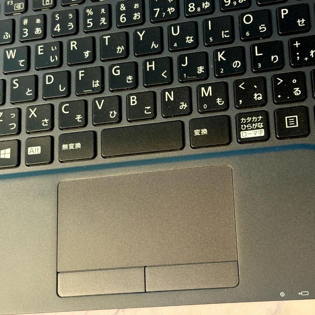 超薄型軽量☆メモリ8GB・SSDで快速◆指紋認証◆Win11☆ノートパソコン
