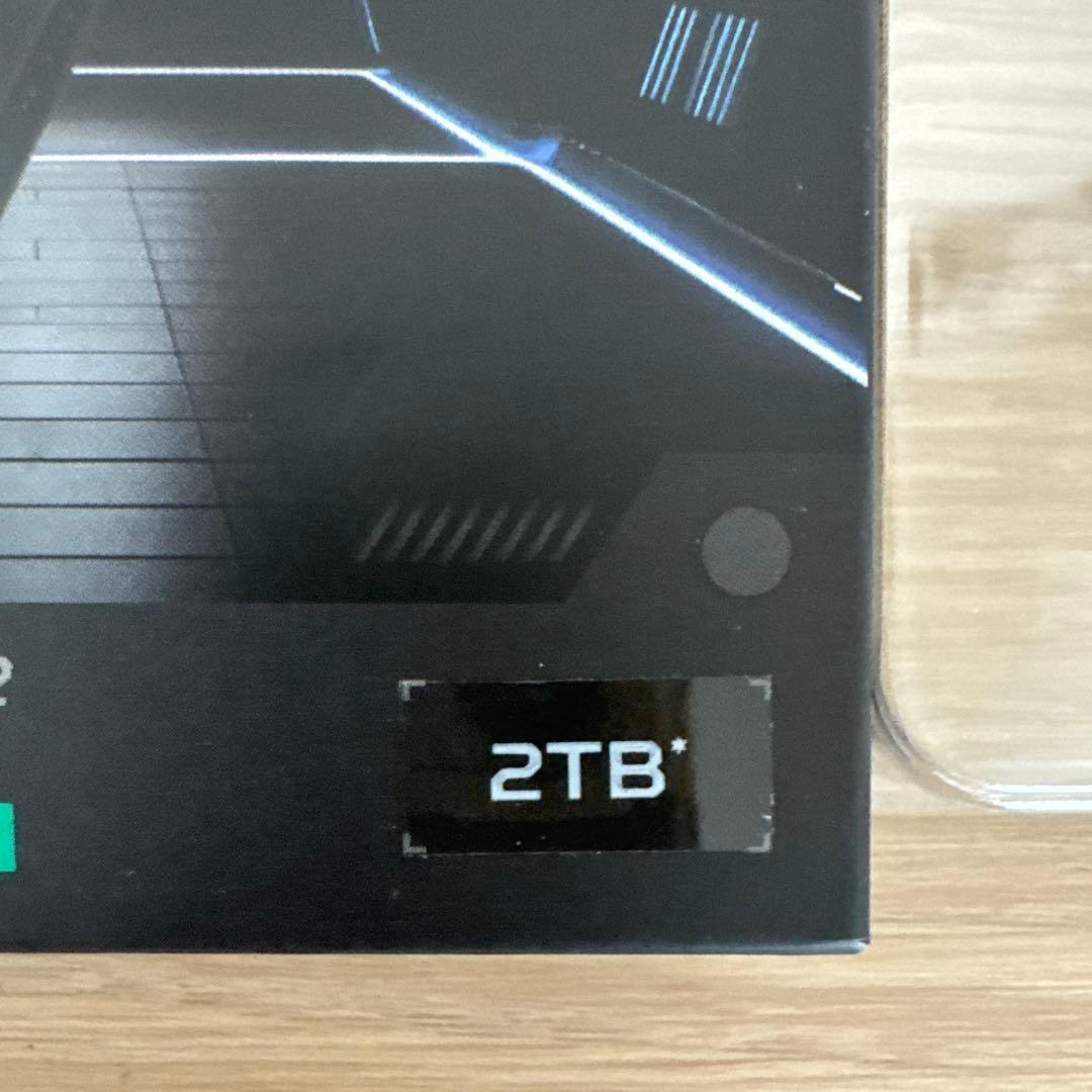 UNIFY DRIVE UT2 SSD2TB付属