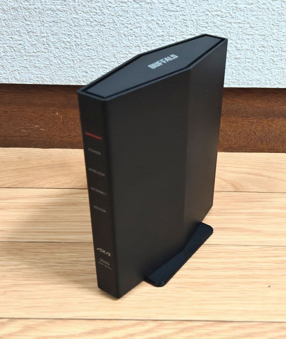 ⭐美品⭐BUFFALO WSR-3000AX4P-BK Wi-Fi 6ルーター