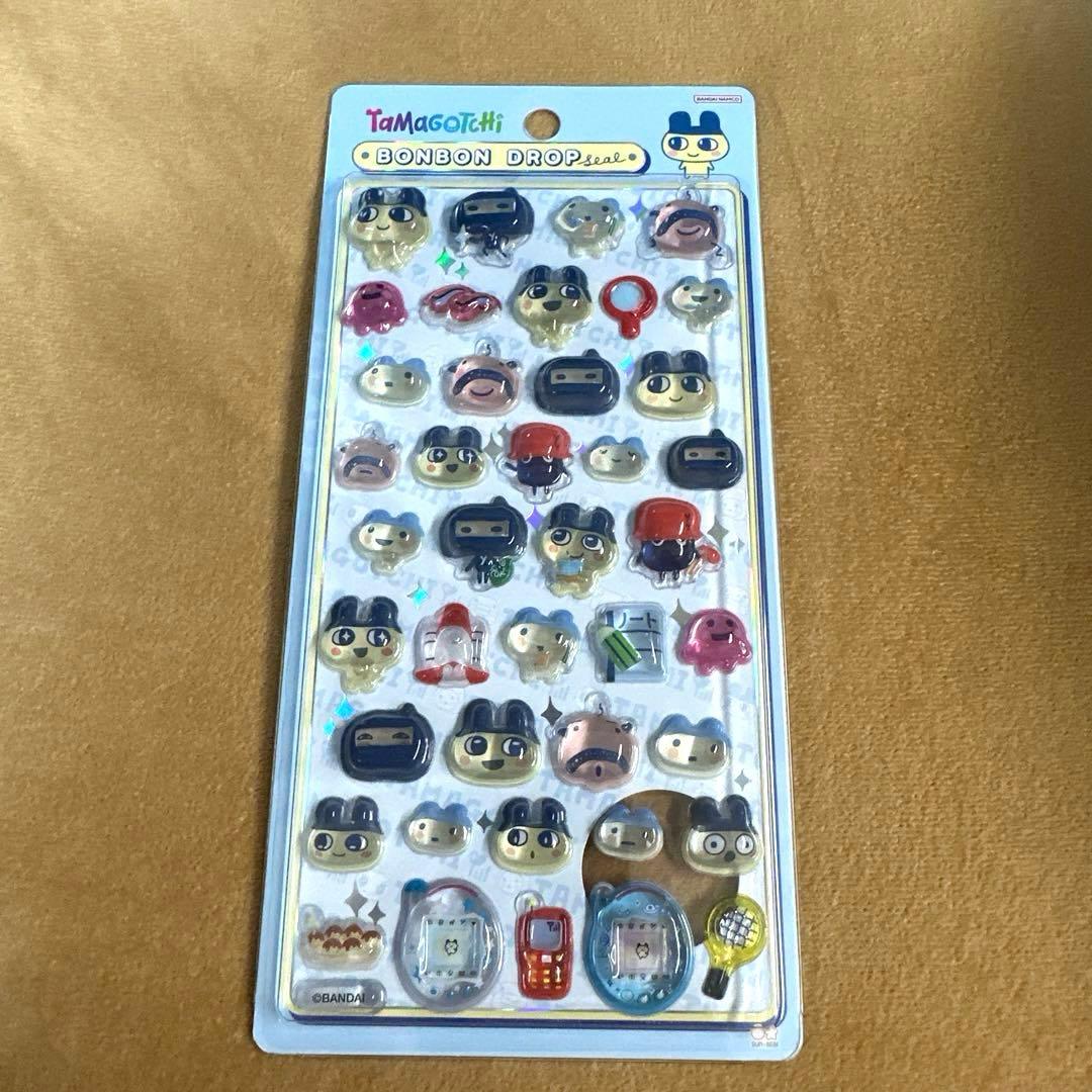 国内正規品　たまごっち　ボンボンドロップシール　4枚セット　コンプリート