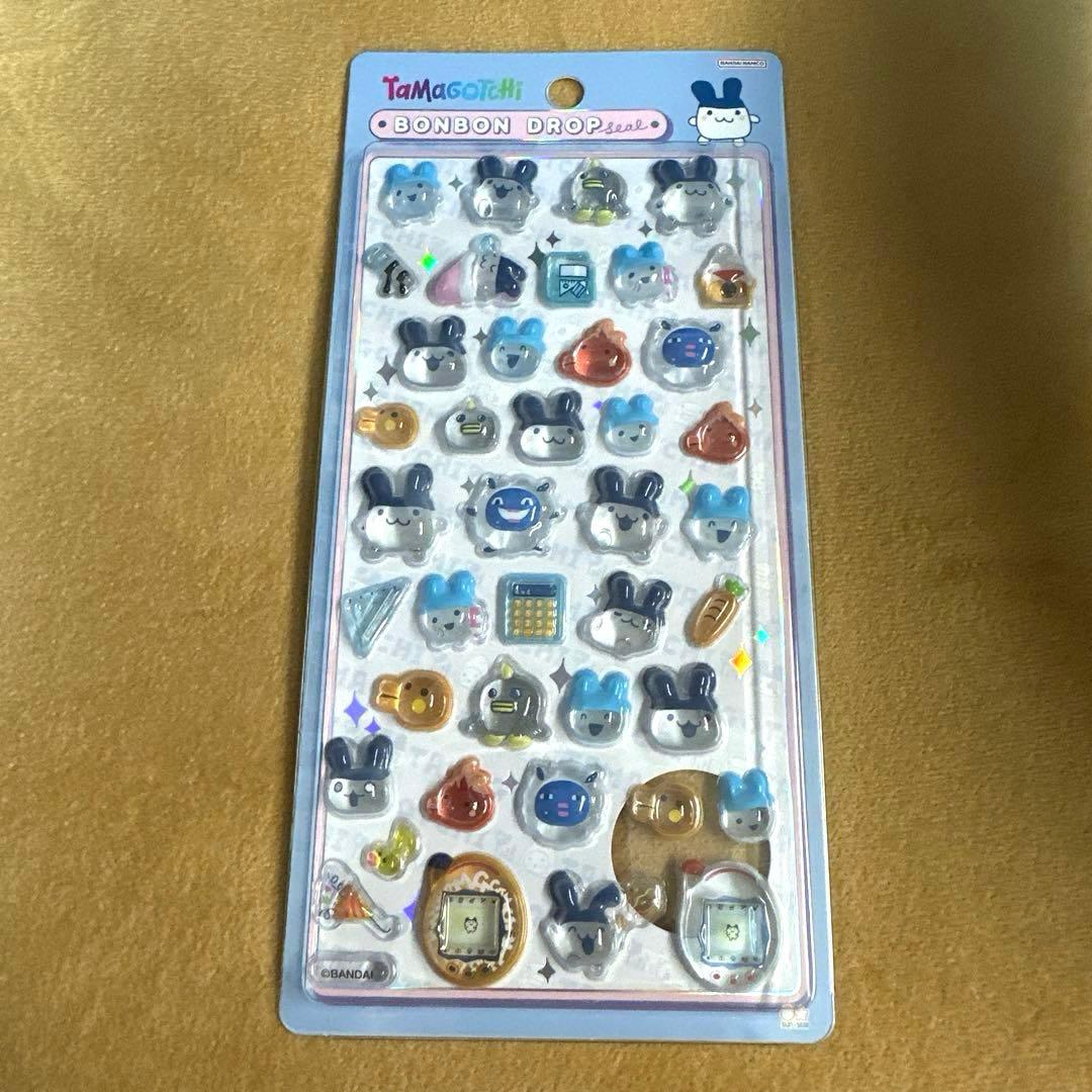 国内正規品　たまごっち　ボンボンドロップシール　4枚セット　コンプリート