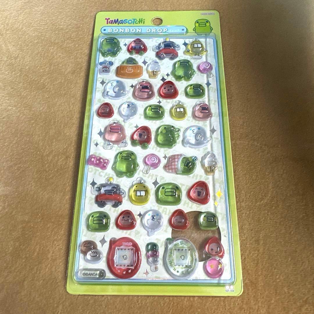 国内正規品　たまごっち　ボンボンドロップシール　4枚セット　コンプリート